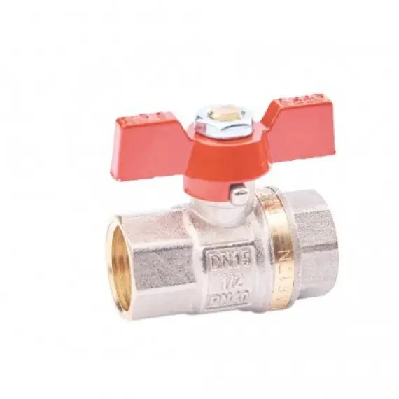 Кран кульовий 1/2" ВВ PN40 St