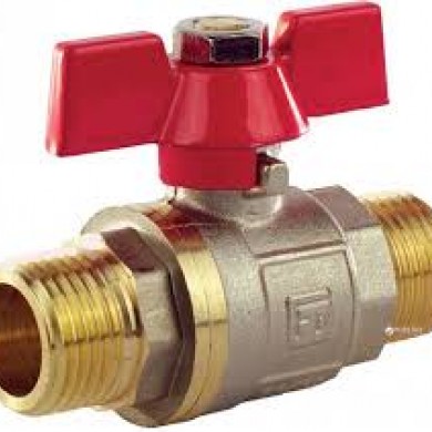 Кран кульовий 3/4" ЗЗ PN40 RR Італія