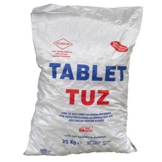 Сіль таблетована 25 кг(Туреччина)