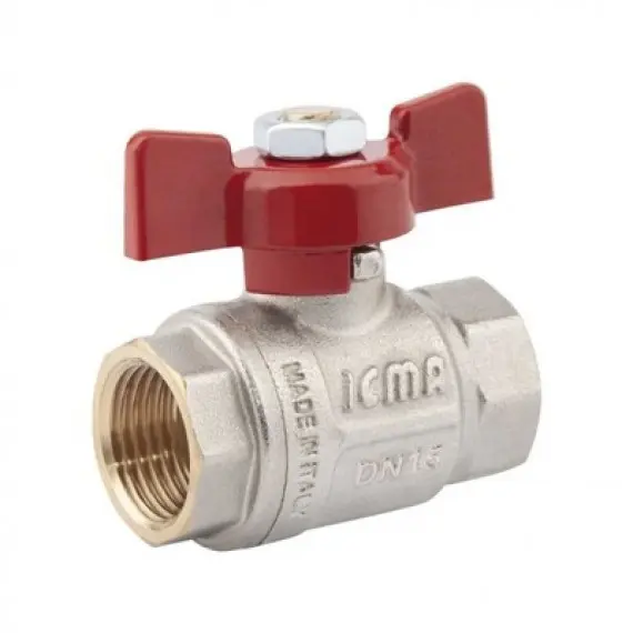 Кран кульовий 1" ВВ PN40 ICMA