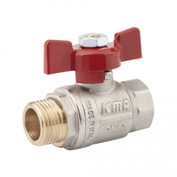 Кран кульовий 3/4" ВЗ PN40 ТА