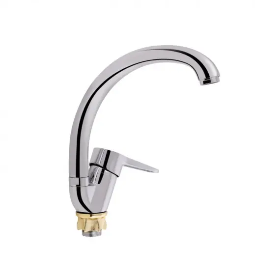 Змішувач Nicole 008F (k35) Chrome Lidz для кухні