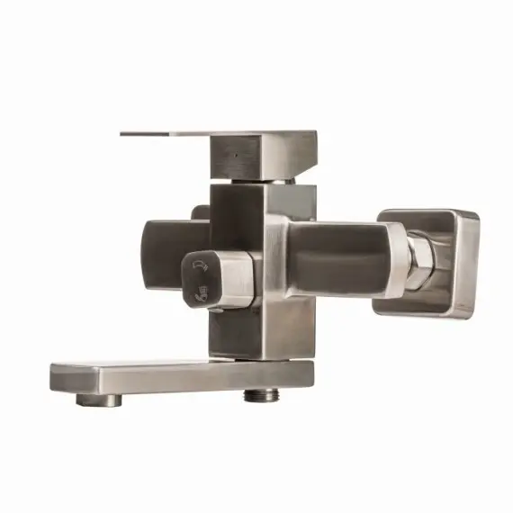 Змішувач Globus Lux  SICILIA SBQ-102 нержавійка ванна