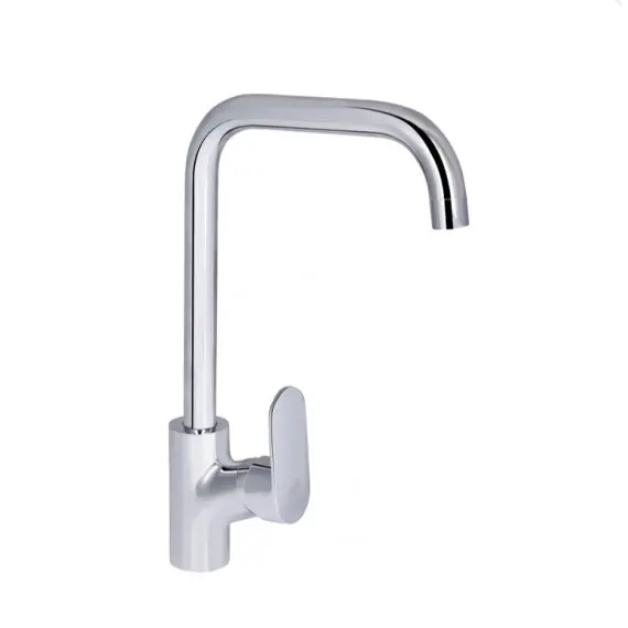 Змішувач Nicole 014F1 (k35) Chrome Lidz для кухні