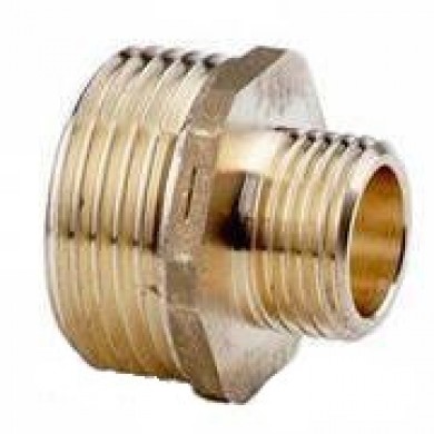Ніпель редукційний 1" х 3/4" (латунь)