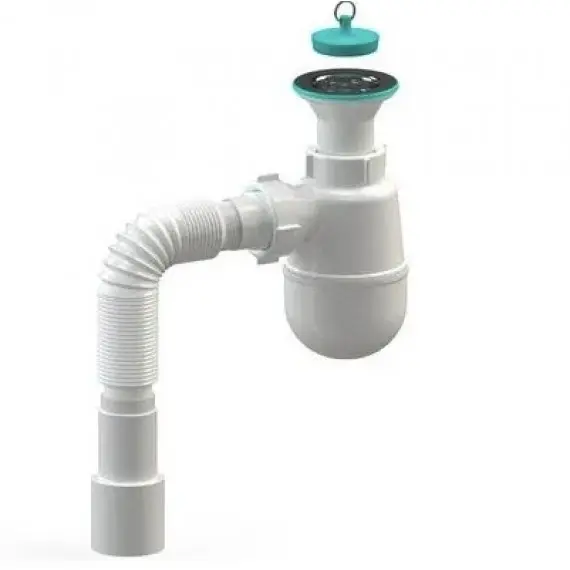 Сифон для вмивальника SoloPlast "Тюльпан" Т0515 Ø40/50